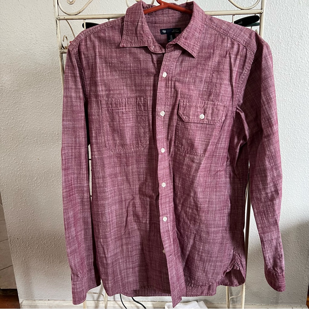 Gap Mens Button Down Shirt Sz M